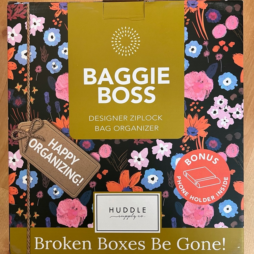 Baggie Boss Ziplock Organizer